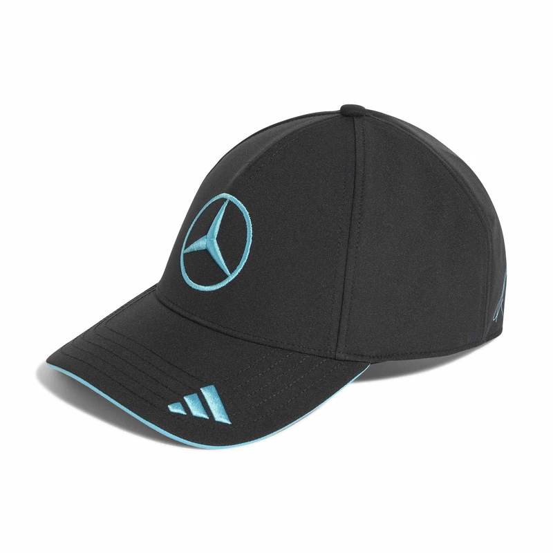 adidas Unisex Mercedes - AMG Petronas Formula 1 Team George Russell Cap, Black, XS-S