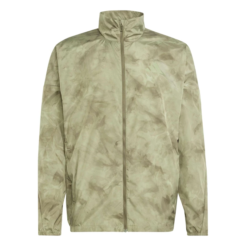 adidas Men's Terrex Multi Spray Dye CLIMA365 Wind Jacket, tent green/olive strata, S