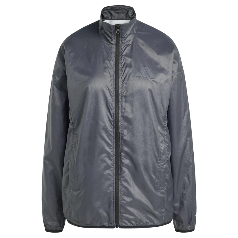 adidas Women's Terrex Multi Clima365 Windweave Coat, black/white/grey six, XL