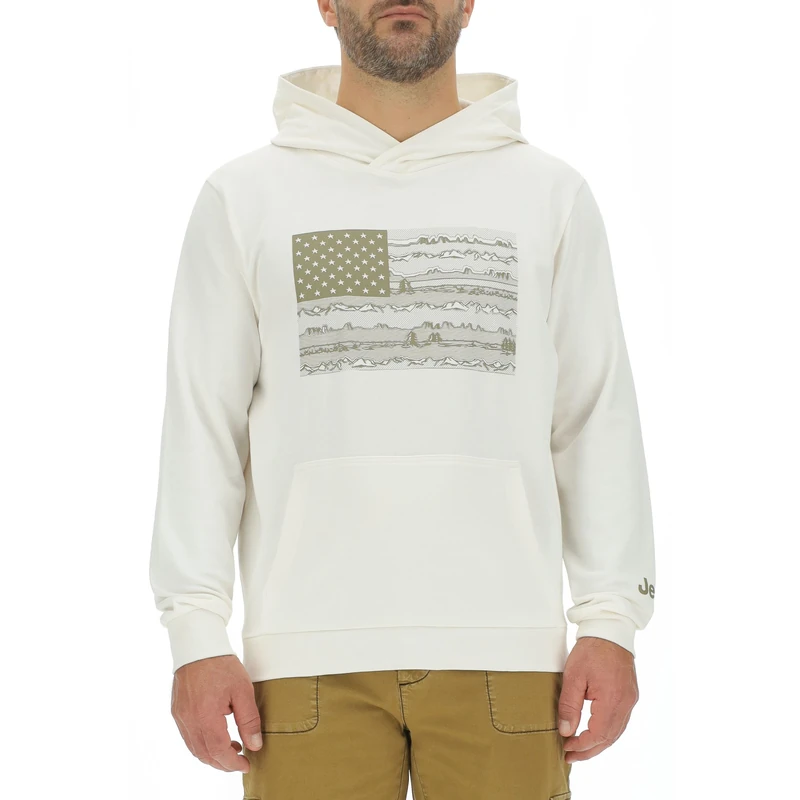 JEEP Men's Sweatshirt White