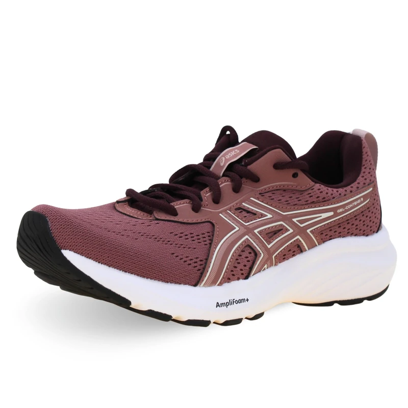 ASICS Womens Gel-Contend 9 Sneaker, Rubble Red Fawn, 6.5 UK