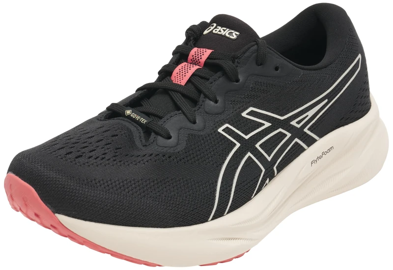 ASICS Womens Gel-Pulse 15 GTX Sneaker, Black Vanilla, 7 UK