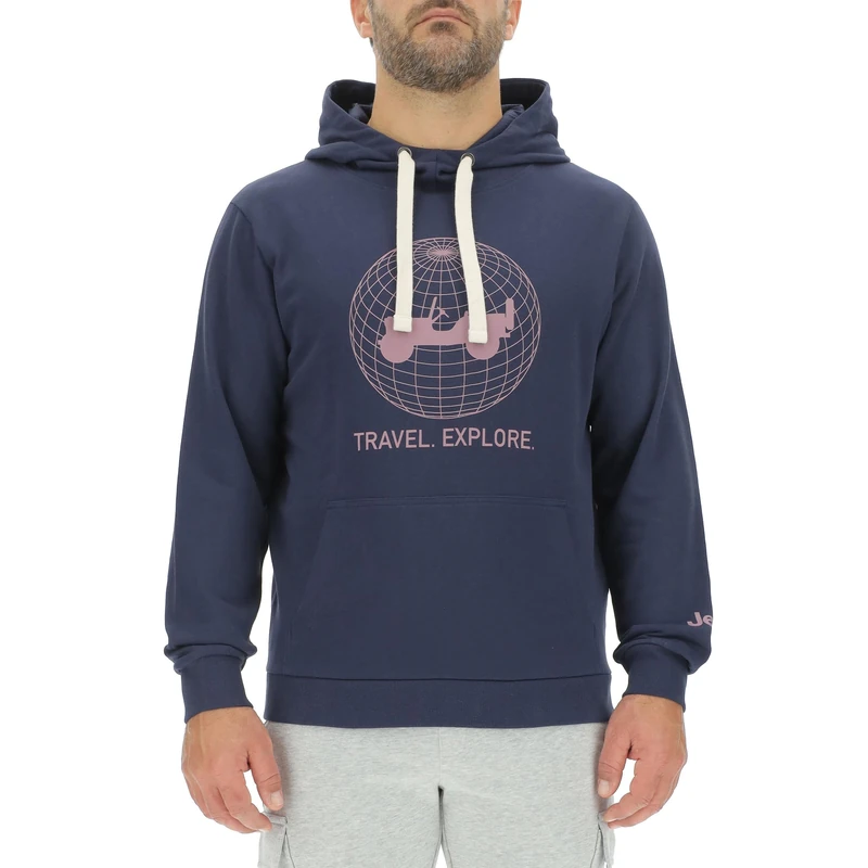 JEEP Men's Sweatshirt Deep Blue