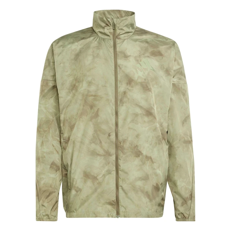 adidas Men's Terrex Multi Spray Dye CLIMA365 Wind Jacket, tent green/olive strata, XXL