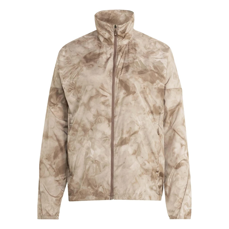 adidas Women's Terrex Multi Spray Dye CLIMA365 Wind Jacket, wonder taupe/earth strata, XL