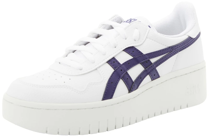 ASICS Women's Japan S PF Sneaker, White Purple Matte, 8 UK