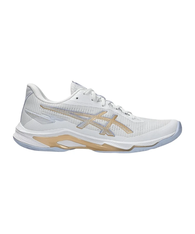 ASICS Netburner Ballistic FF 4 Sneaker White Champagne