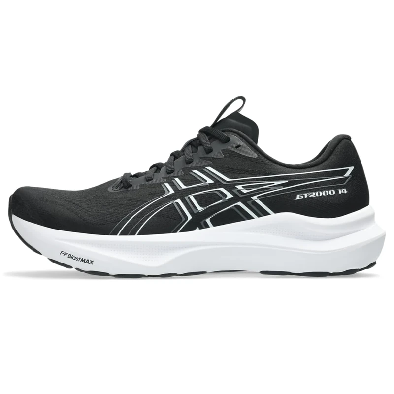 ASICS GT-2000 14 Sneaker - Black White Running Shoes