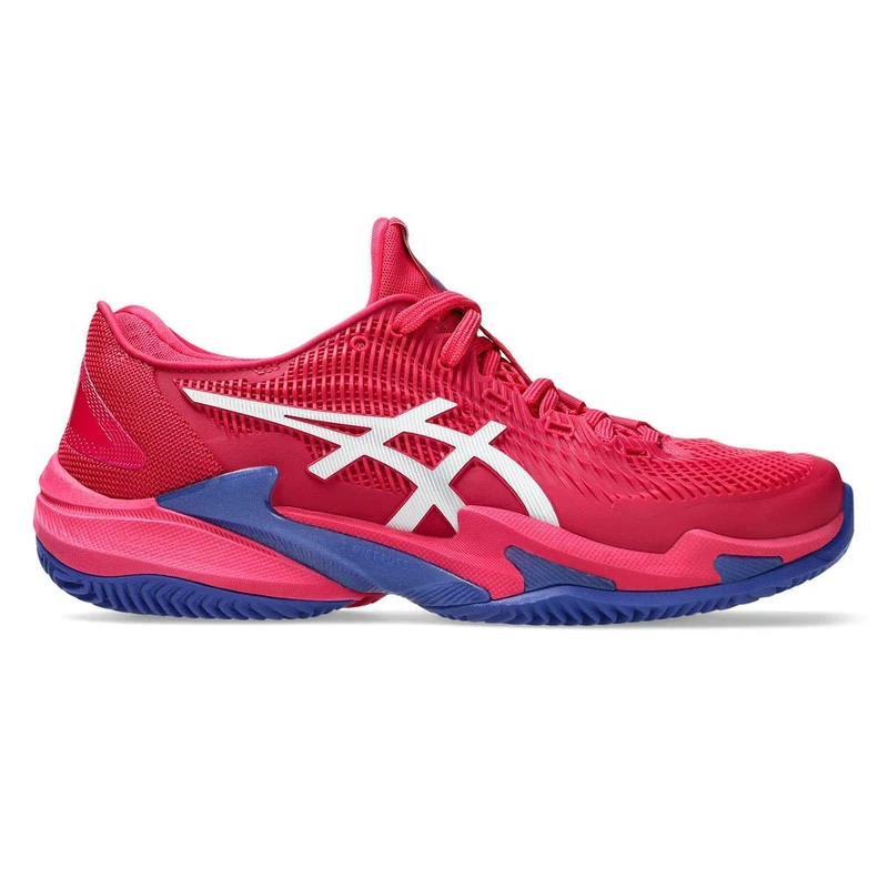 ASICS Women's Court FF 3 Clay Sneaker, Bright Rose White, 9 UK