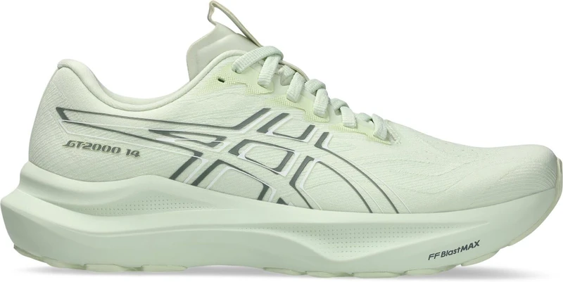Asics Women's Gt-2000 14 Running Shoe, Whisper Green/Monument Blue, 9 UK