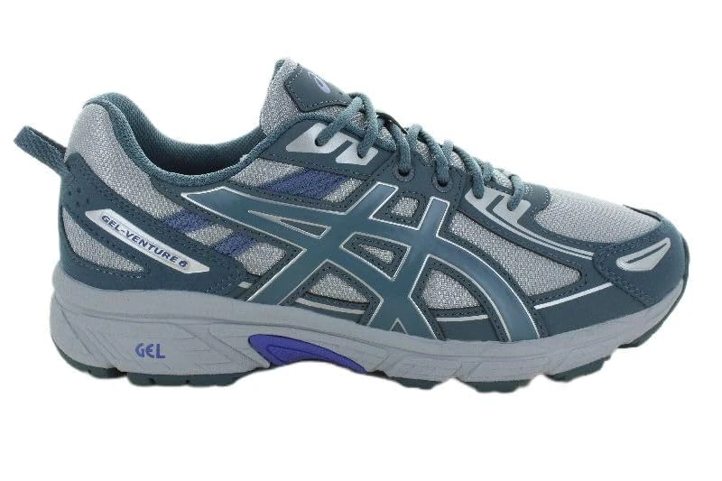 ASICS Men's Gel-Venture 6 Sneaker, Piedmont Grey Ironclad, 9 UK