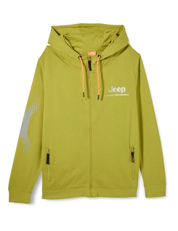 JEEP Men's Zip Up Sweatshirt