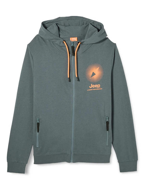 JEEP Men's Zipped Sweatshirt