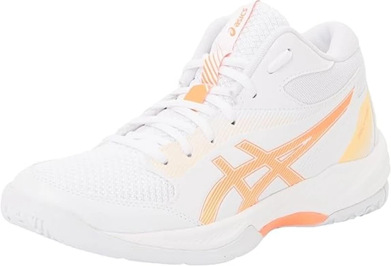 ASICS Womens Gel-Task Mt 4 Sneaker, White Vivid Coral, 5 UK