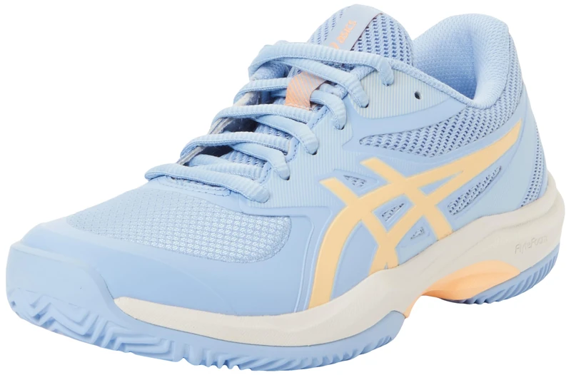 ASICS Women's Game FF Padel Sneaker, Stone Wash Orange Glow, 3.5 UK