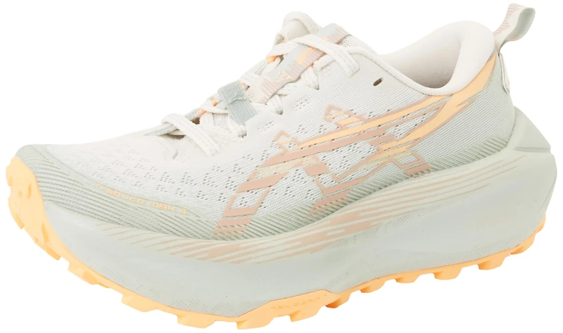 ASICS Women's Trabuco MAX 4 Sneaker, Cream Dusty Steppe, 6.5 UK