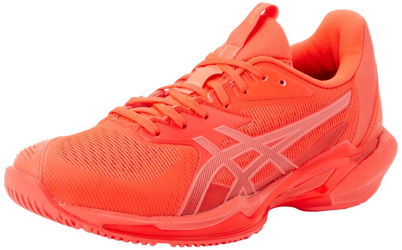 ASICS Men's Solution Speed FF 3 Sneaker, Flash Red Blazing Coral, 12 UK