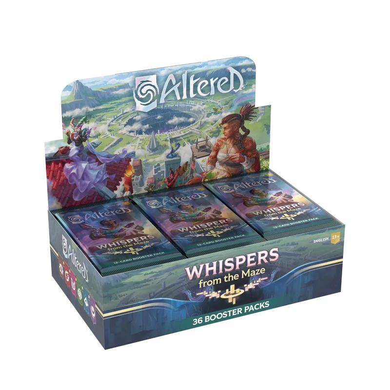 EQUINOX | Altered - Whispers from the Maze | Trading Card Booster Display | Ages 13+ | 2 Players | 20-30 Minutes Playing Time