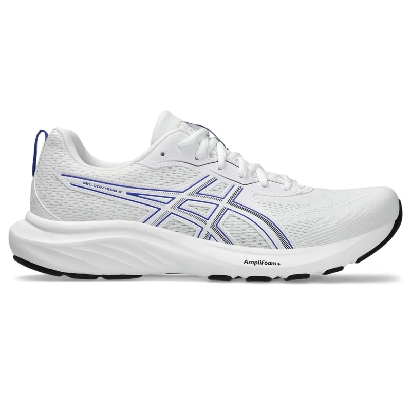ASICS Mens Gel-Contend 9 Sneaker, White Dark Cobalt, 5.5 UK