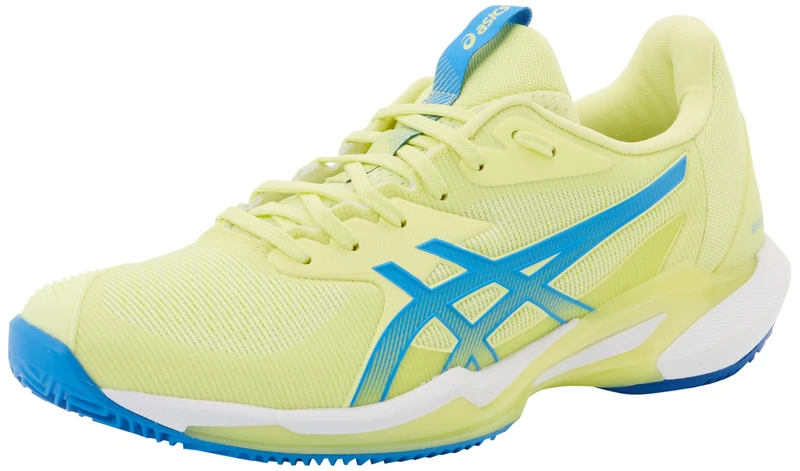 ASICS Women's Solution Speed FF 3 Clay Sneaker, White Bright Pink, 9 UK