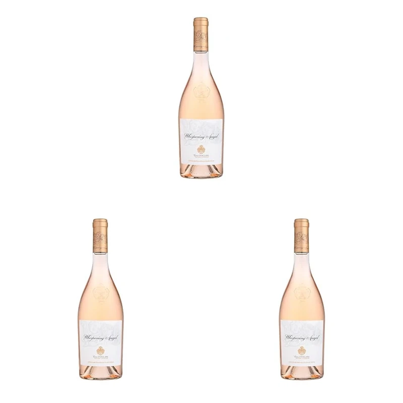 Whispering Angel by Caves d'Esclans, Côtes de Provence Rosé, Bottle 75cl (Pack of 3)
