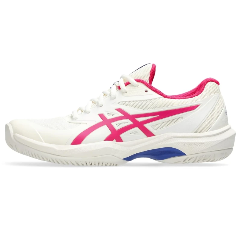 ASICS Womens Game Ff Sneaker, Cream Bright Rose, 8 UK