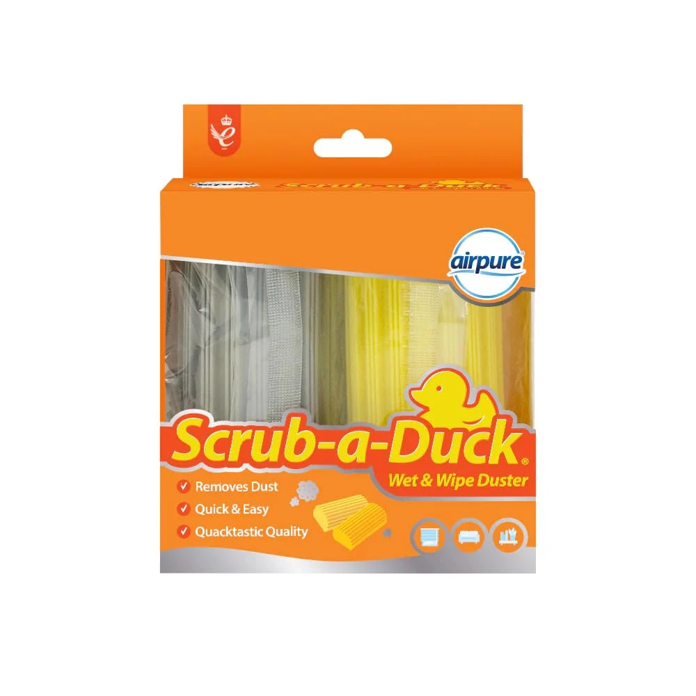 Scrub-a-Duck® Wet & Wipe Duster (2 Pack)