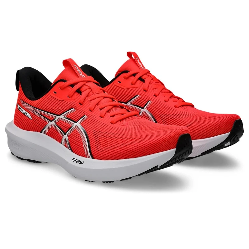 ASICS Men's GT-1000 14 Sneaker, Flash Red Black, 6 UK