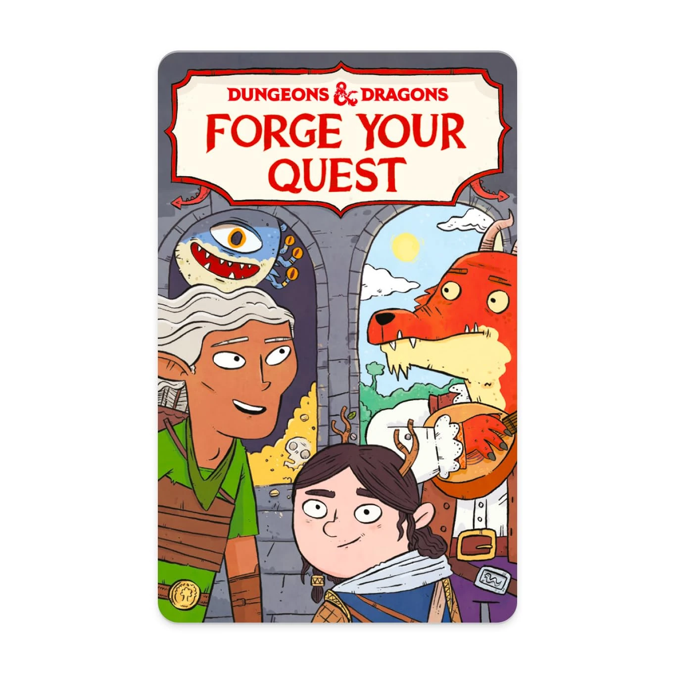 YOTO Dungeons & Dragons: Forge Your Quest - Kids Audio Card for Use with Player & Mini All–in–1 Audio Player, Educational & Screen–Free Listening with Fun Playtime, Bedtime & Travel Stories, Ages 3+