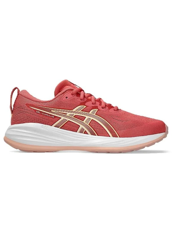 ASICS Boys Gel-Cumulus 27 Gs Sneaker, Dark Pink Clay Cream, 6 UK