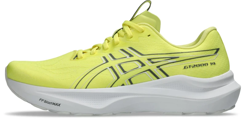 ASICS Mens Gt-2000 14 Sneaker, Citron Steel Grey, 9 UK