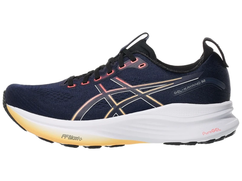ASICS Mens Gel-Kayano 32 Sneaker, Midnight Black, 8.5 UK