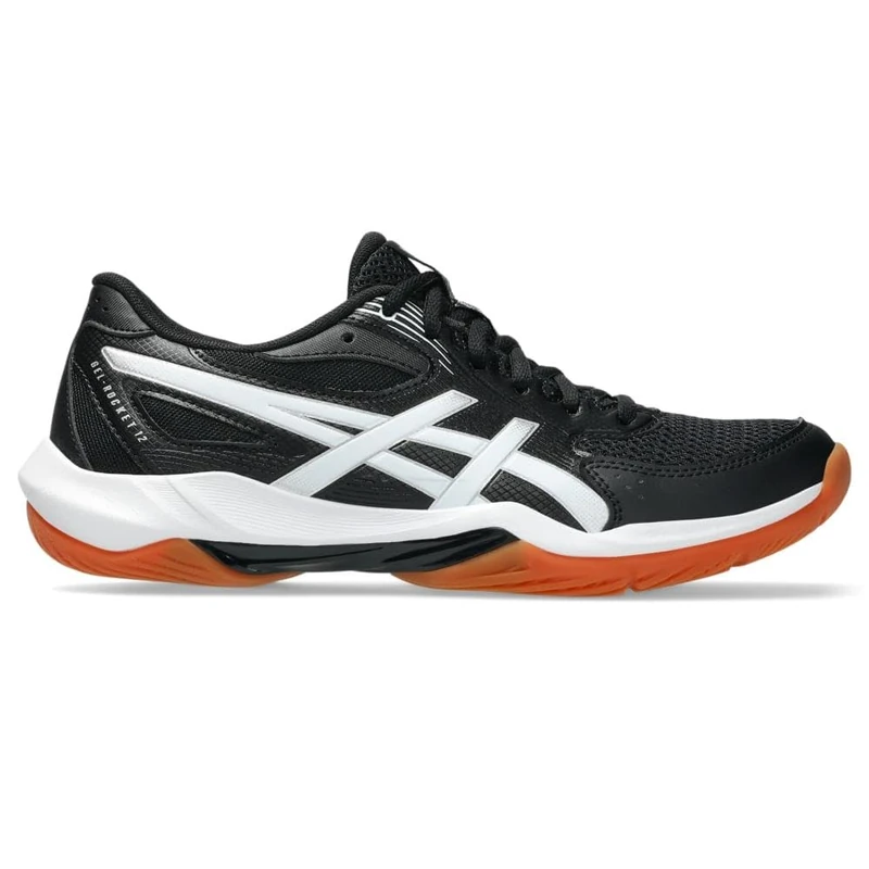 ASICS Gel-Rocket 12 Sneaker Black White - Image 1