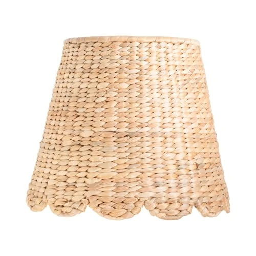 Zafferano, Poldina XXL Water Hyacinth Cover, Hand Woven for Floor Lamp, Cover Compatible with Poldina Lamps, Handmade, Ø31,5 x 27 cm - Image 1