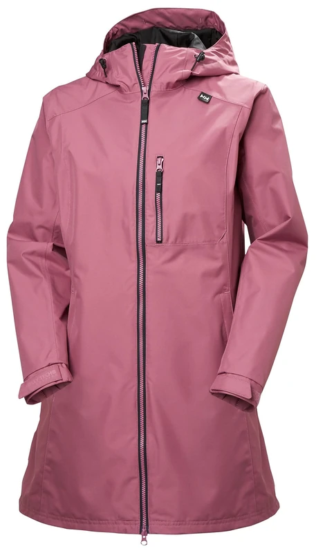 Helly Hansen Womens W Long Belfast Jacket, Wildberry, S