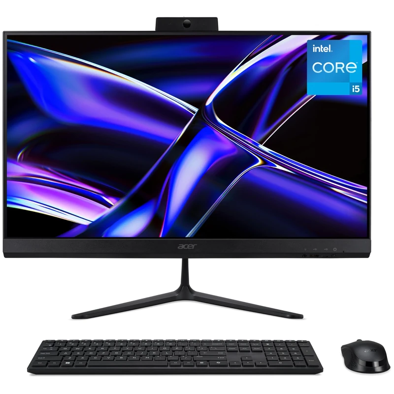 acer Aspire C27-2E All-in-One Desktop PC - Intel Core i5-13420H, 16GB, 1TB SSD, Integrated Graphics, 27" Full HD, Windows 11, Black