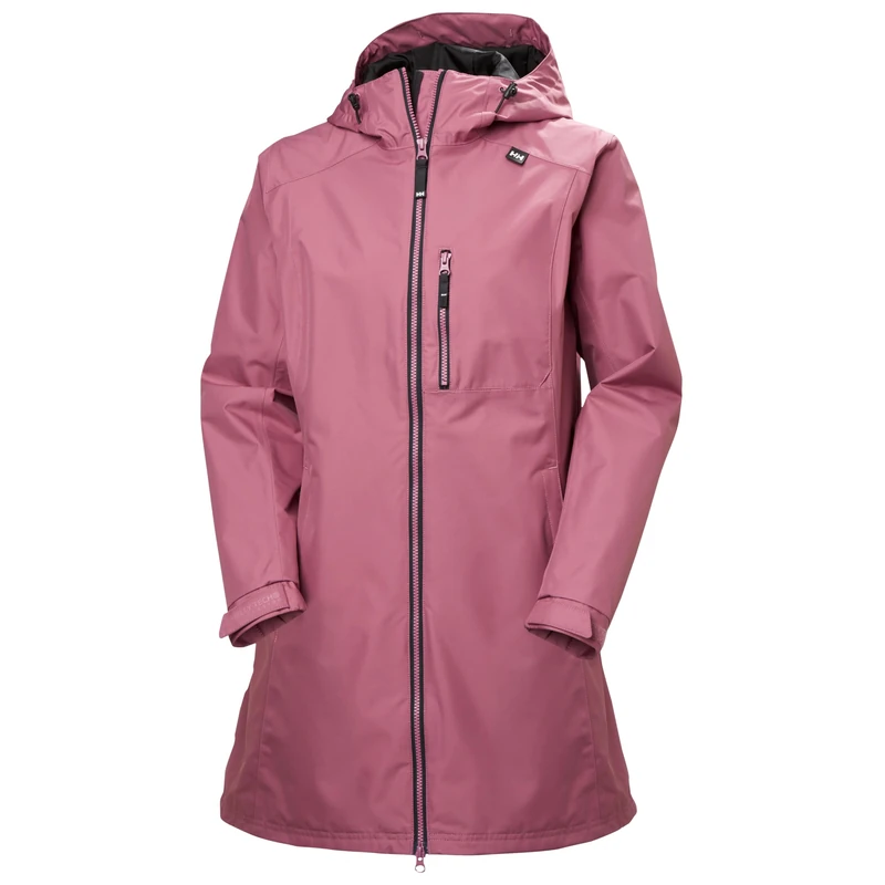 Helly Hansen Womens W Long Belfast Jacket, Wildberry, XS