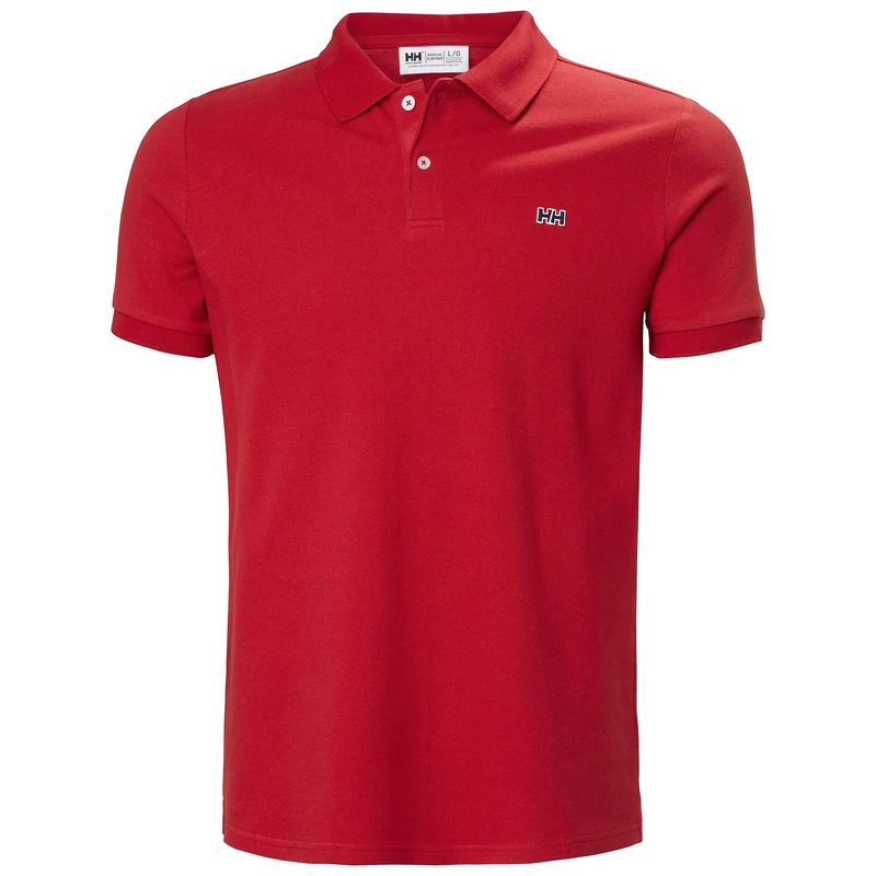 Helly Hansen Mens Hudson Polo, Red, S