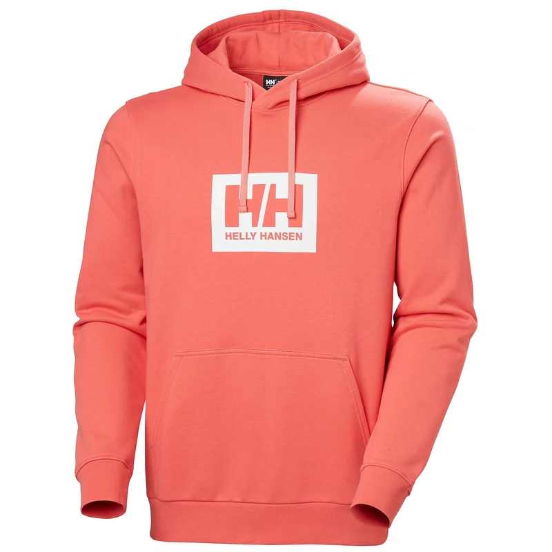 Helly Hansen Mens Hh Box Hoodie, Red, 2XL - Image 1