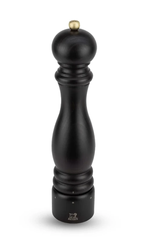 PEUGEOT - Paris u'Select 30 cm Salt Mill - 6 Predefined Grind Settings - Powdered Salt Innovation, Zirlion Mechanism - PEFC-Certified Wood - Made in France - Chocolate Finish