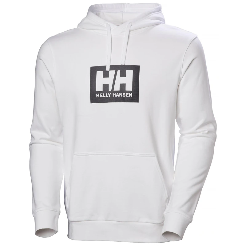Helly Hansen Mens Hh Box Hoodie, White, M