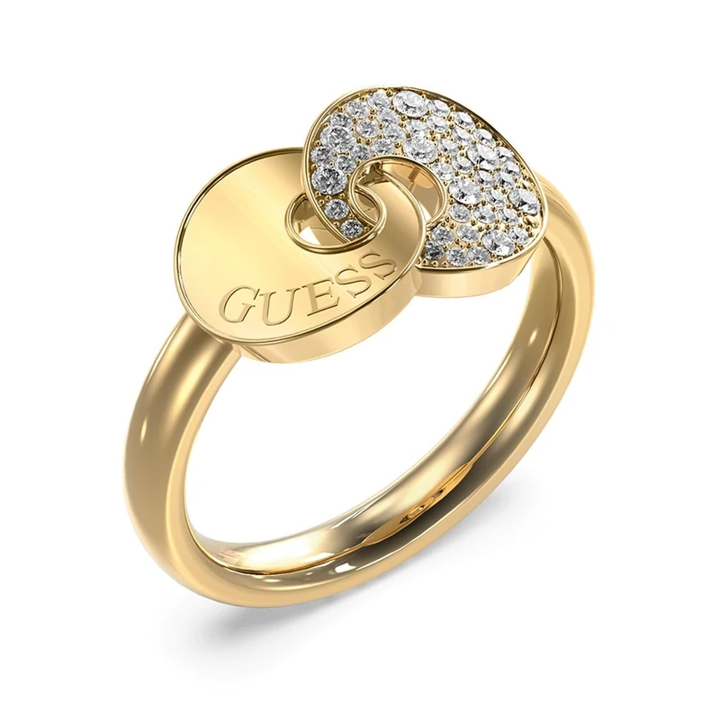 ANILLO GUESS - BLOOMING SUMMER Color: Oro/Size: 54,00
