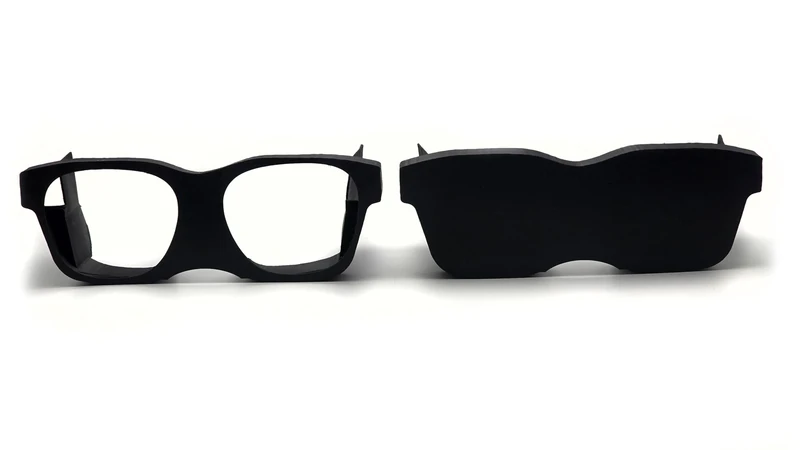 Tyco Tech Light Blockers for Rayneo Air 3S Air 2S AR Glasses, Soft TPU Rubber, Kill pesky reflections!, Black, One Size - Image 1