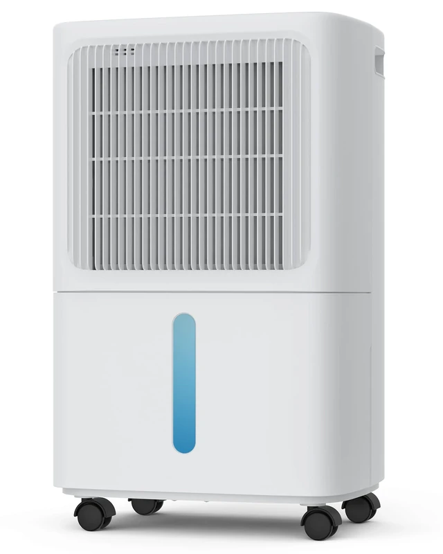 LEENON Dehumidifiers for Home 12L/Day Compressor Dehumidifier for Bedroom with Ultra-Quiet Sleep Mode Drying Clothes, Auto Off, 24H Timer, Continuous Drainage, Humidity Sensor, for Basement Home Damp