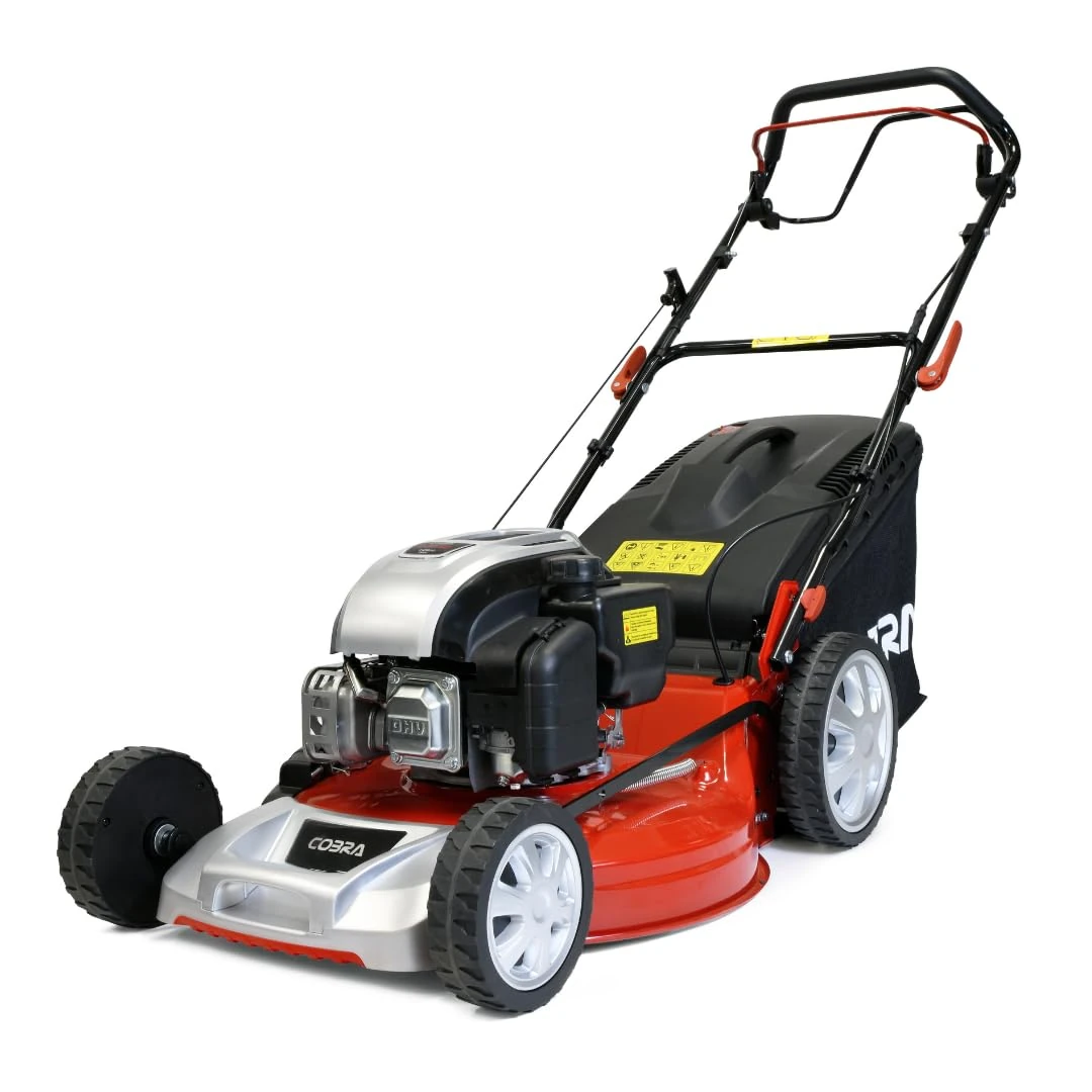 Cobra M51SPCVX 20" (51cm) Self-Propelled Petrol Lawnmower – 149cc DG650 Engine, 7 Cutting Heights, 60L Grass Bag, Steel Deck, 3-in-1 Cutting System