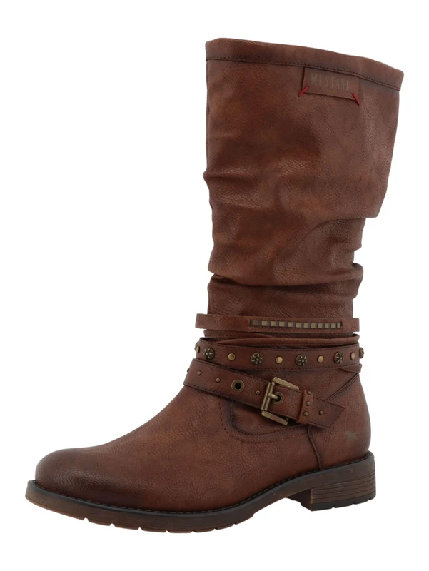 Mustang Women 15m0052003 Fashion Boot, Cognac, 5 UK