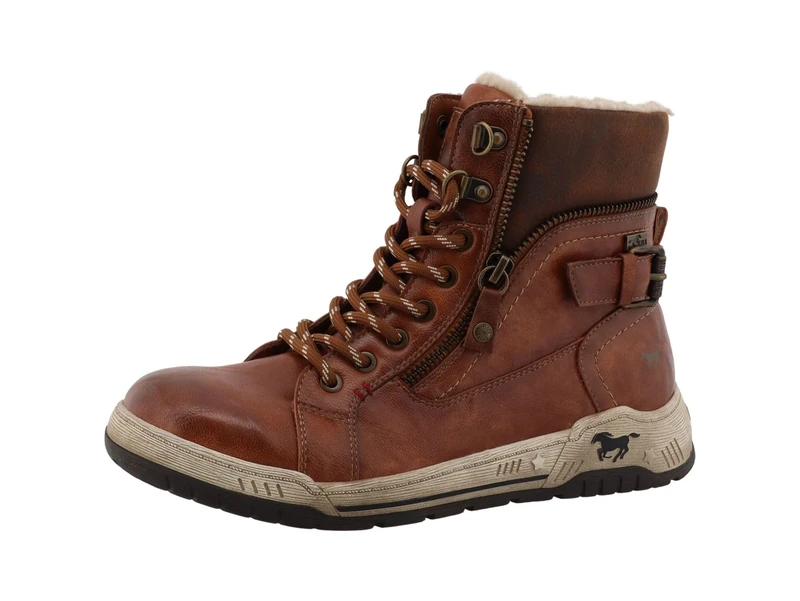 Mustang Women's 15M0092001 Ankle Boots, Cognac, 38 EU, Cognac, 6 UK