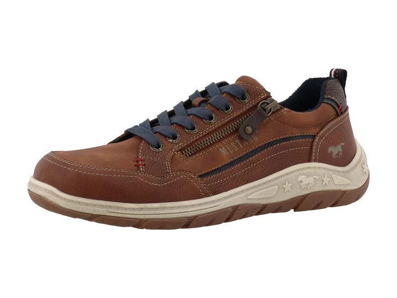 Mustang Men's 15M0181001 Trainers, Cognac, 45 EU, Cognac, 10.5 UK