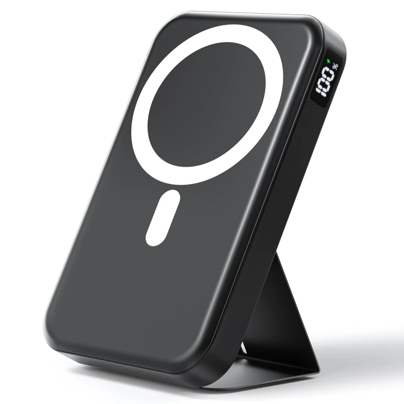 For Magsafe Power Bank, Portable Charger 10000mAh, 22.5W Fast Charging Battery Pack with USB-C Input & Output, LED Display for iPhone 17/16/15/14/13/12 Pro/Pro Max