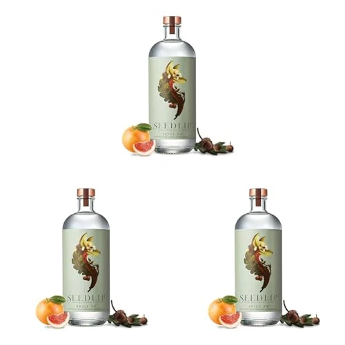 Seedlip Spice 94 | Non-Alcoholic Spirit | with Distilled Aromatic Botanicals | 0% vol | 70cl | Notes of Allspice | Cardamom & Grapefruit | for Cocktail Mixers & Non-Alcoholic Drinks (Pack of 3)